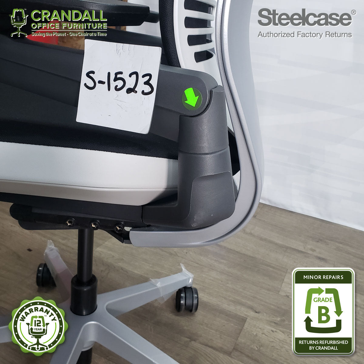 S-1523 - Steelcase Gesture  - Grade B