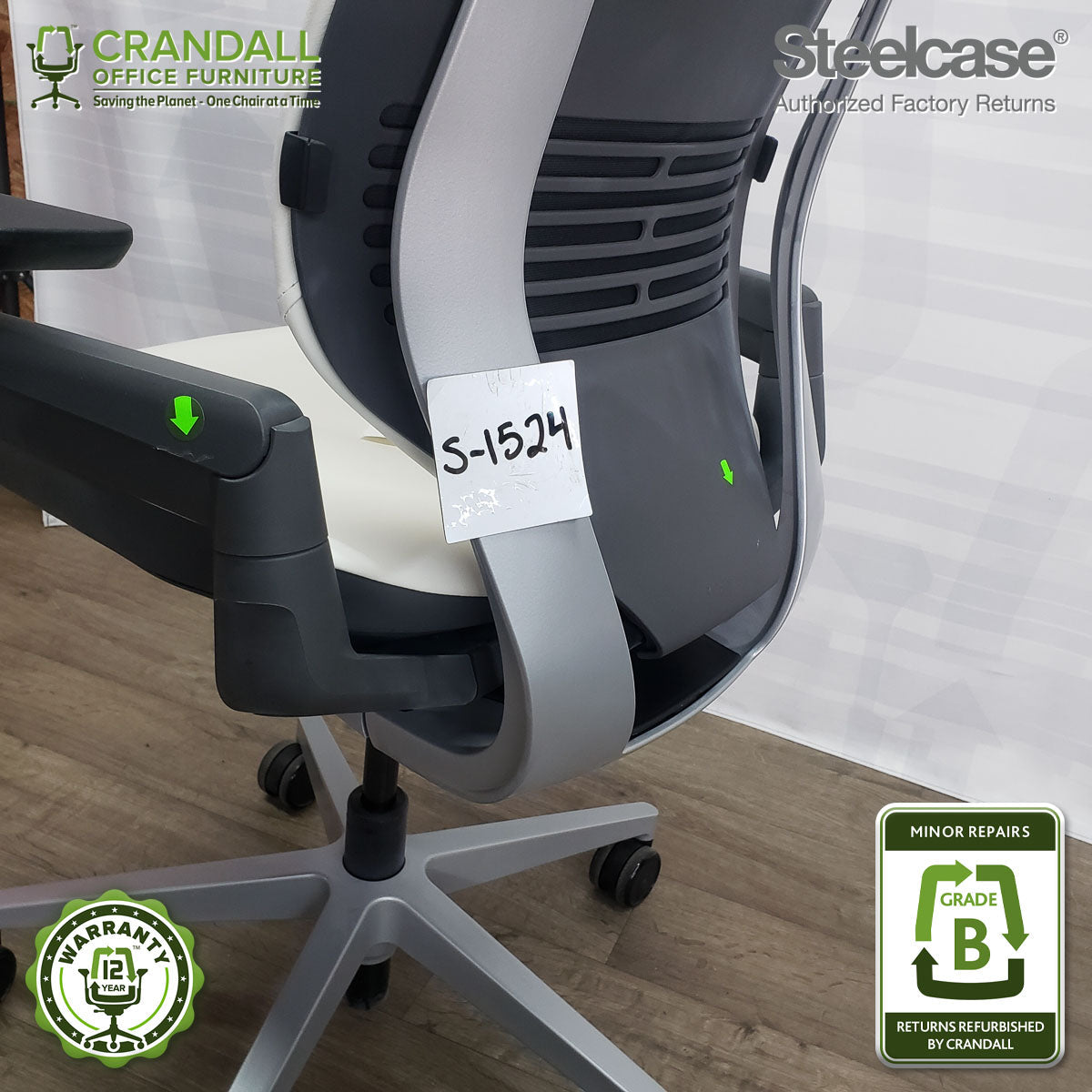 S-1524 - Steelcase Gesture  - Grade B