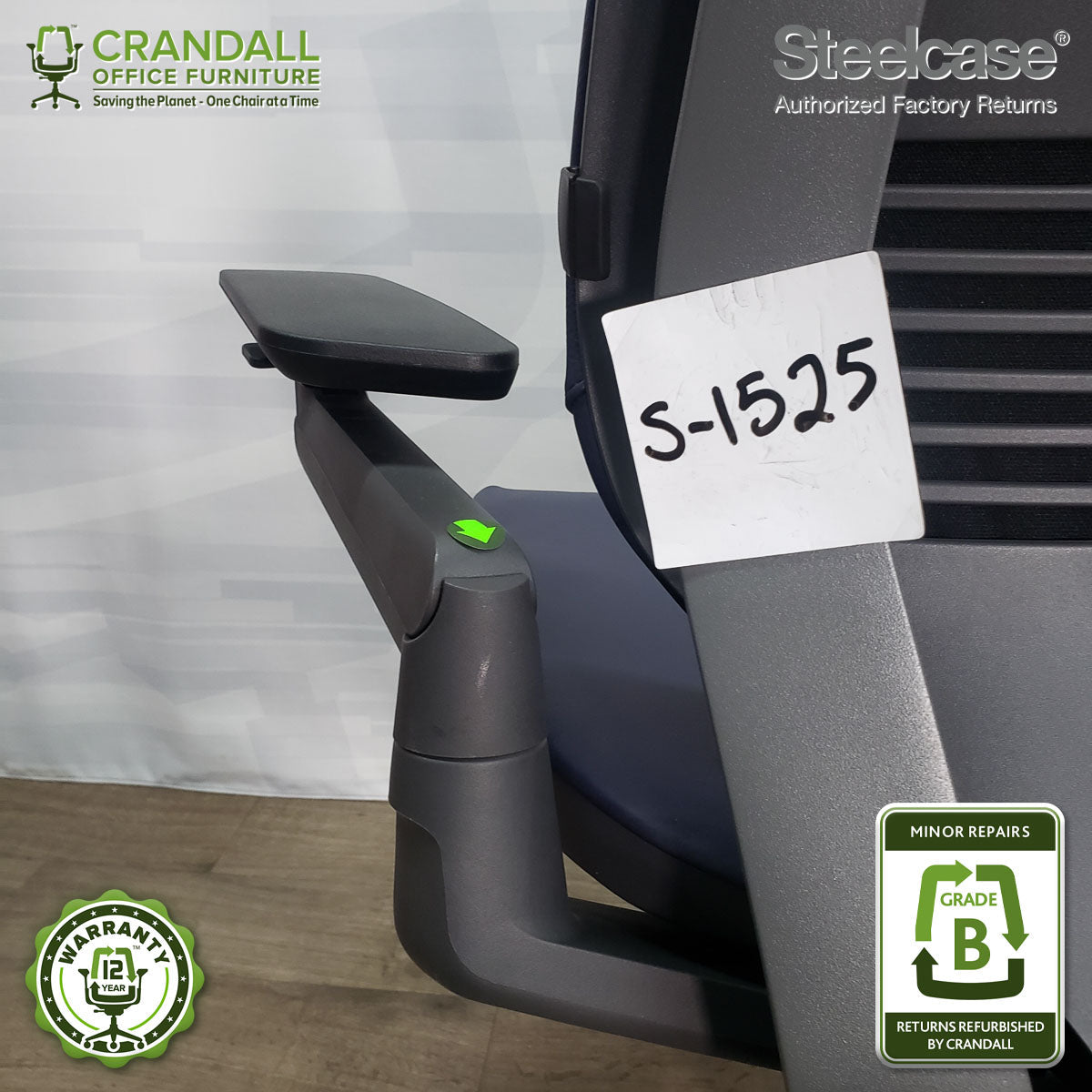 S-1525 - Steelcase Gesture  - Grade B