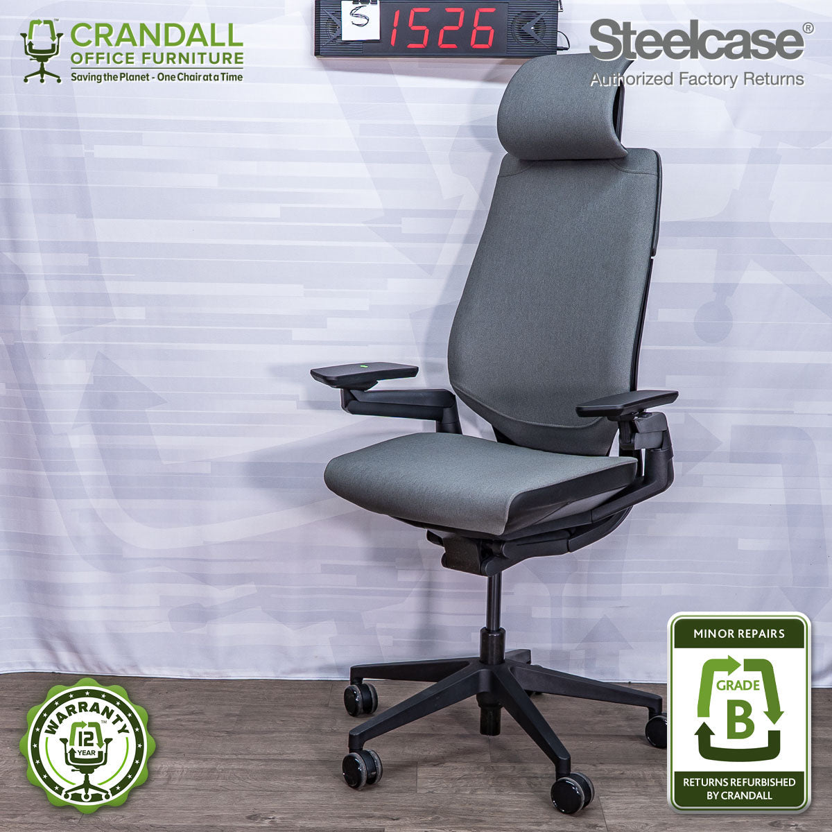 S-1526 - Steelcase Gesture  - Grade B