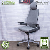 S-1527 - Steelcase Gesture with Headrest  - Grade B