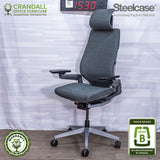 S-1530 - Steelcase Gesture with Headrest  - Grade B