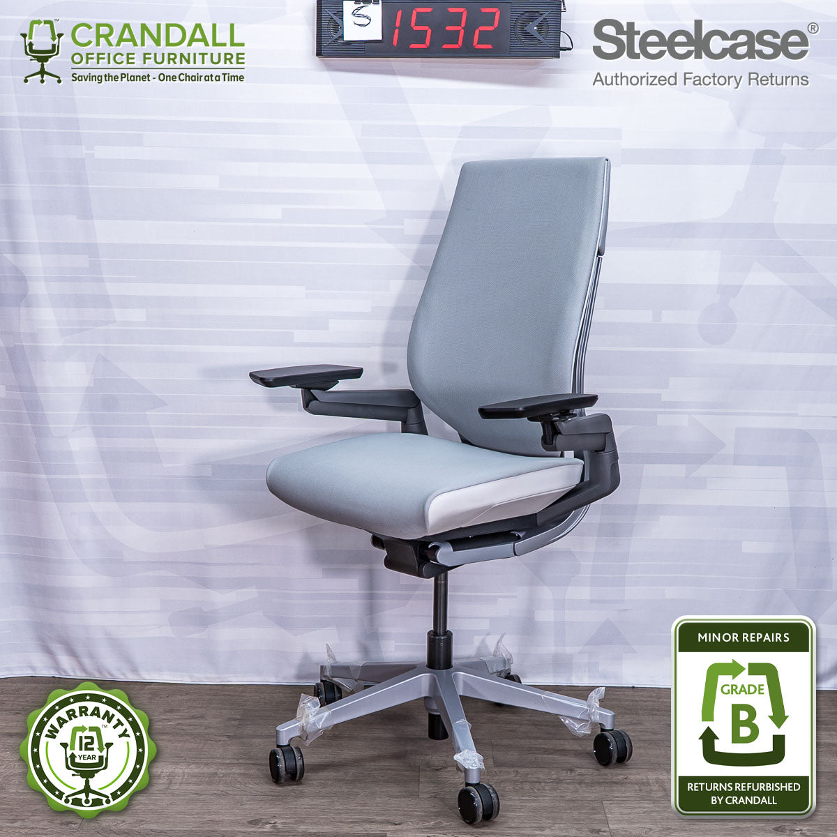 S-1532 - Steelcase Gesture  - Grade B