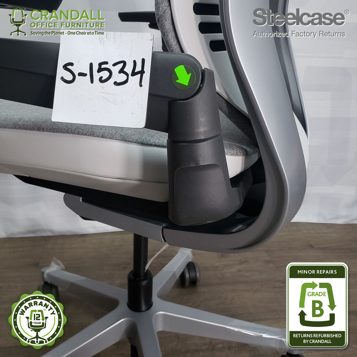 S-1534 - Steelcase Gesture  - Grade B