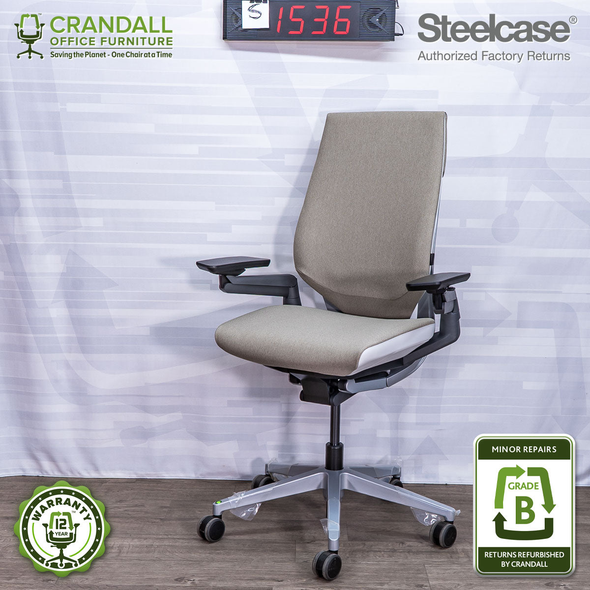 S-1536 - Steelcase Gesture  - Grade B