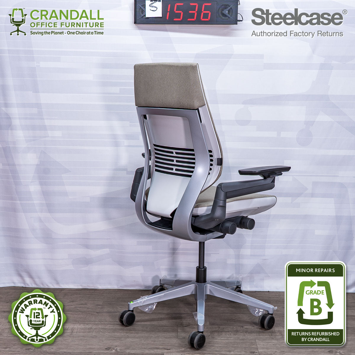 S-1536 - Steelcase Gesture  - Grade B
