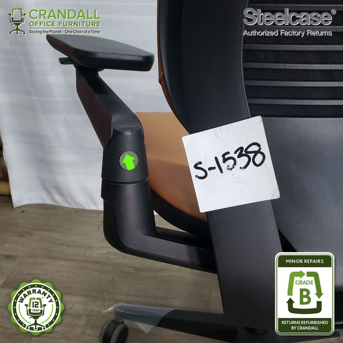 S-1538 - Steelcase Gesture  - Grade B