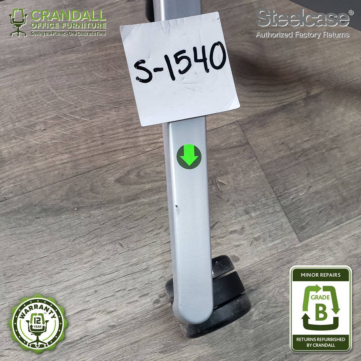S-1540 - Steelcase Gesture  - Grade B
