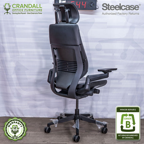 S-1544 - Steelcase Gesture with Headrest  - Grade B