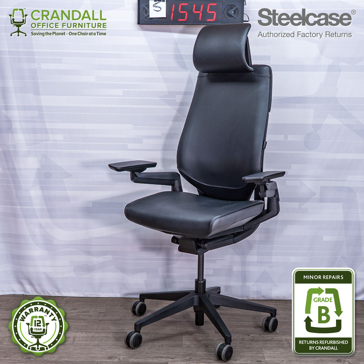 S-1545 - Steelcase Gesture  - Grade B