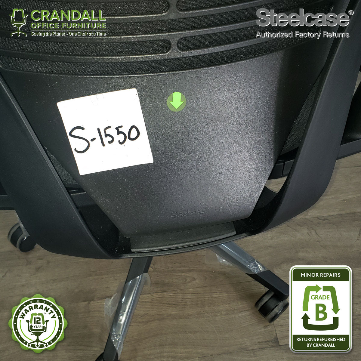 S-1550 - Steelcase Gesture  - Grade B