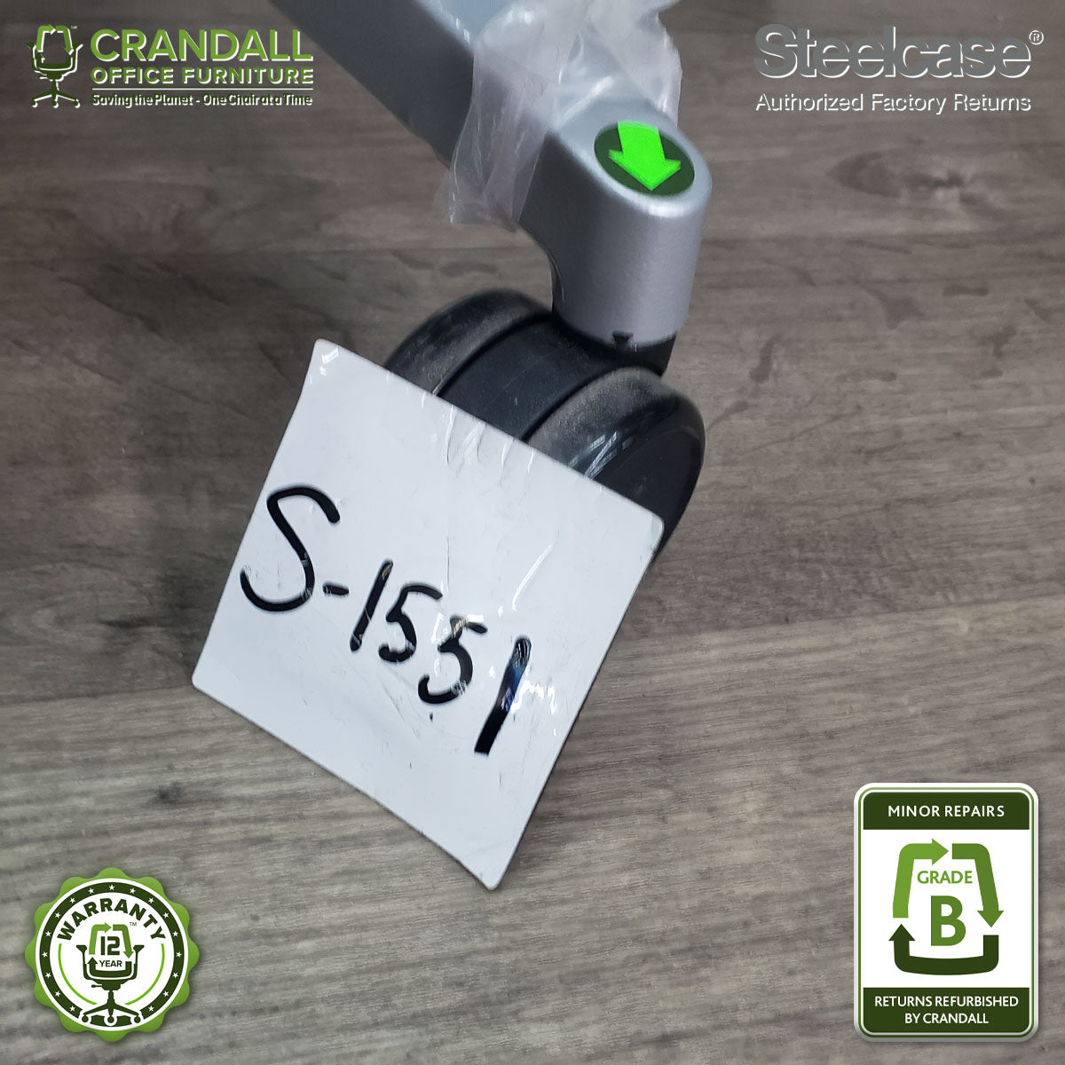 S-1551 - Steelcase Gesture  - Grade B