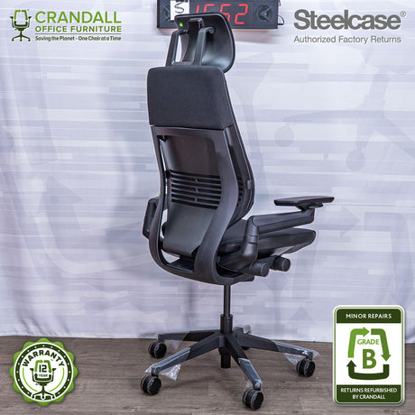 S-1552 - Steelcase Gesture with Headrest  - Grade B