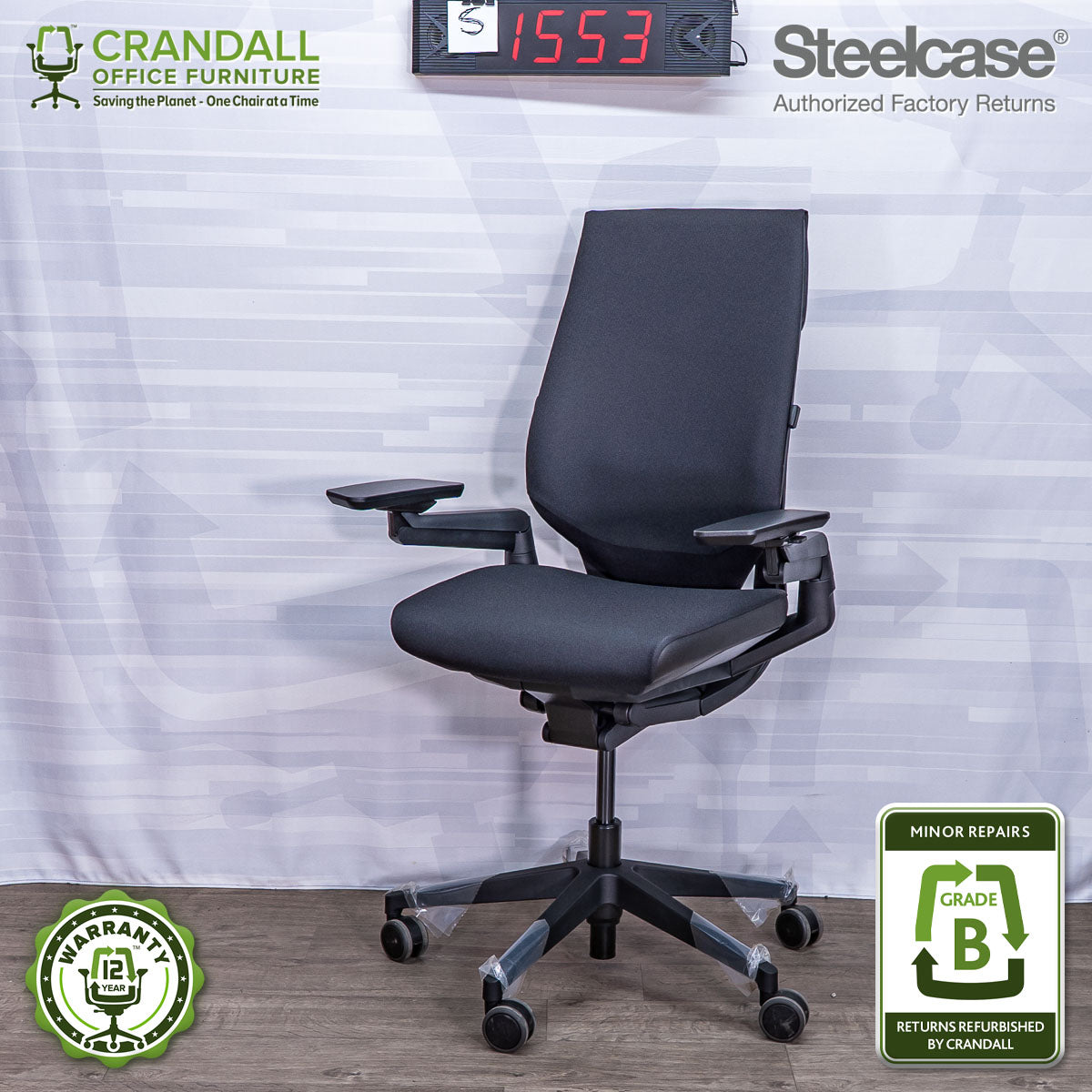 S-1553 - Steelcase Gesture  - Grade B