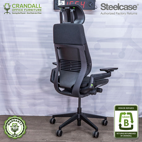 S-1554 - Steelcase Gesture with Headrest  - Grade B