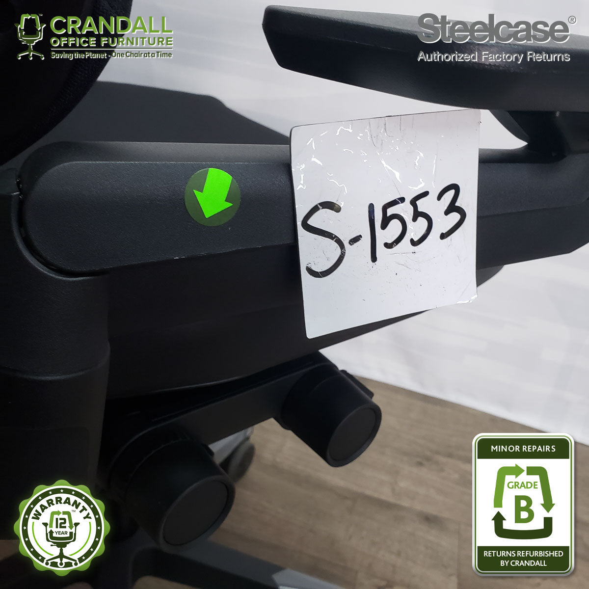 S-1553 - Steelcase Gesture  - Grade B