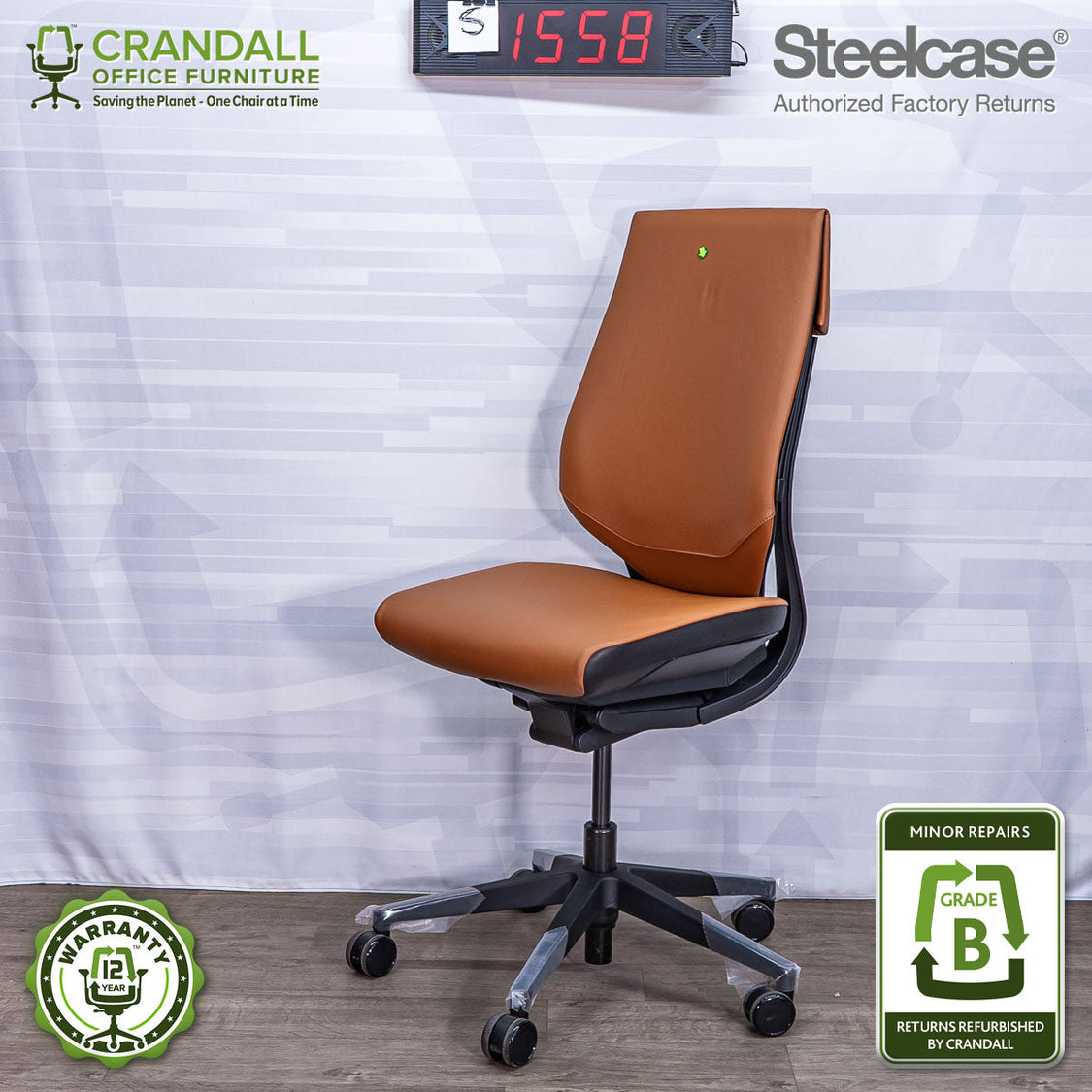 Steelcase Authorized Factory Return Gesture Chairs – Crandall Office ...