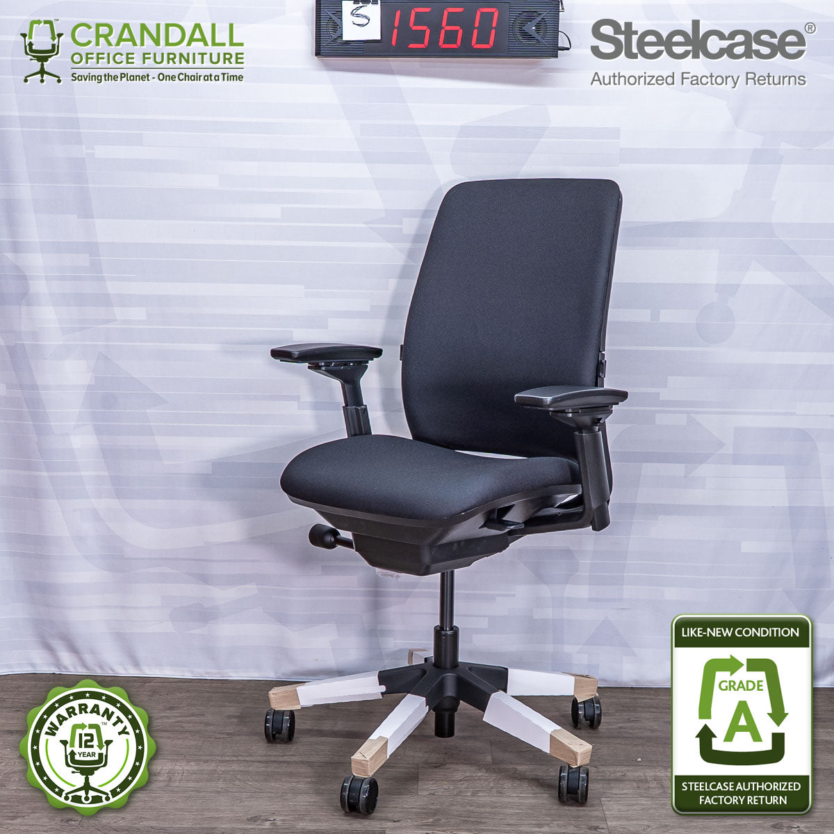 S-1560 - Steelcase Amia  - Grade A