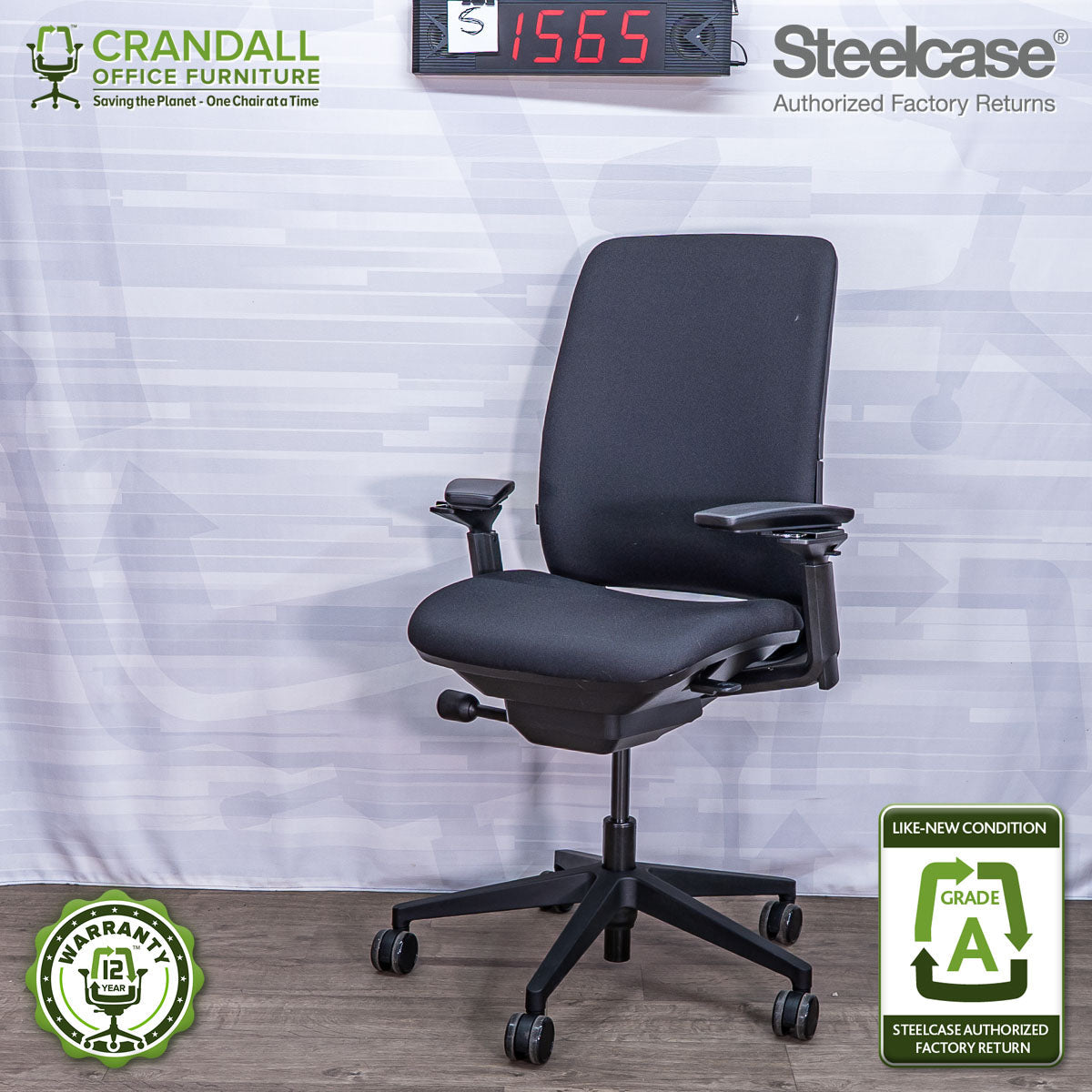 S-1565 - Steelcase Amia  - Grade A