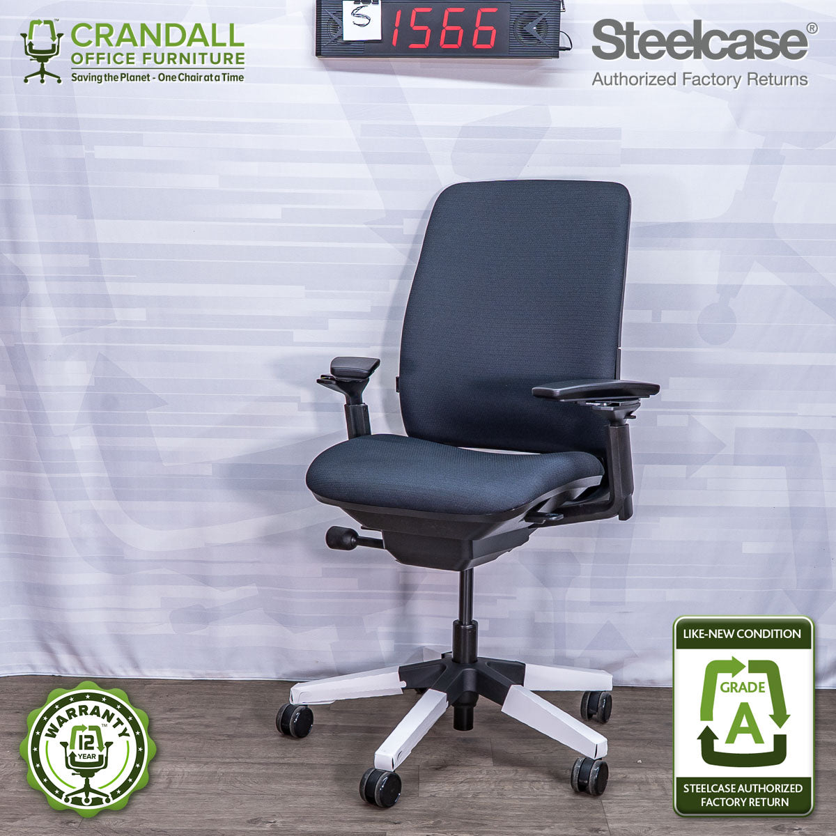 S-1566 - Steelcase Amia  - Grade A