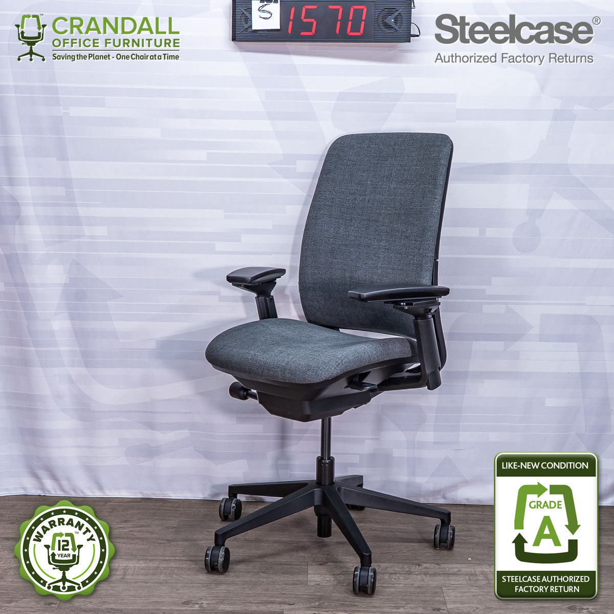 S-1570 - Steelcase Amia  - Grade A