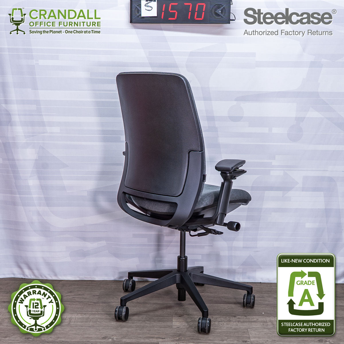 S-1570 - Steelcase Amia  - Grade A