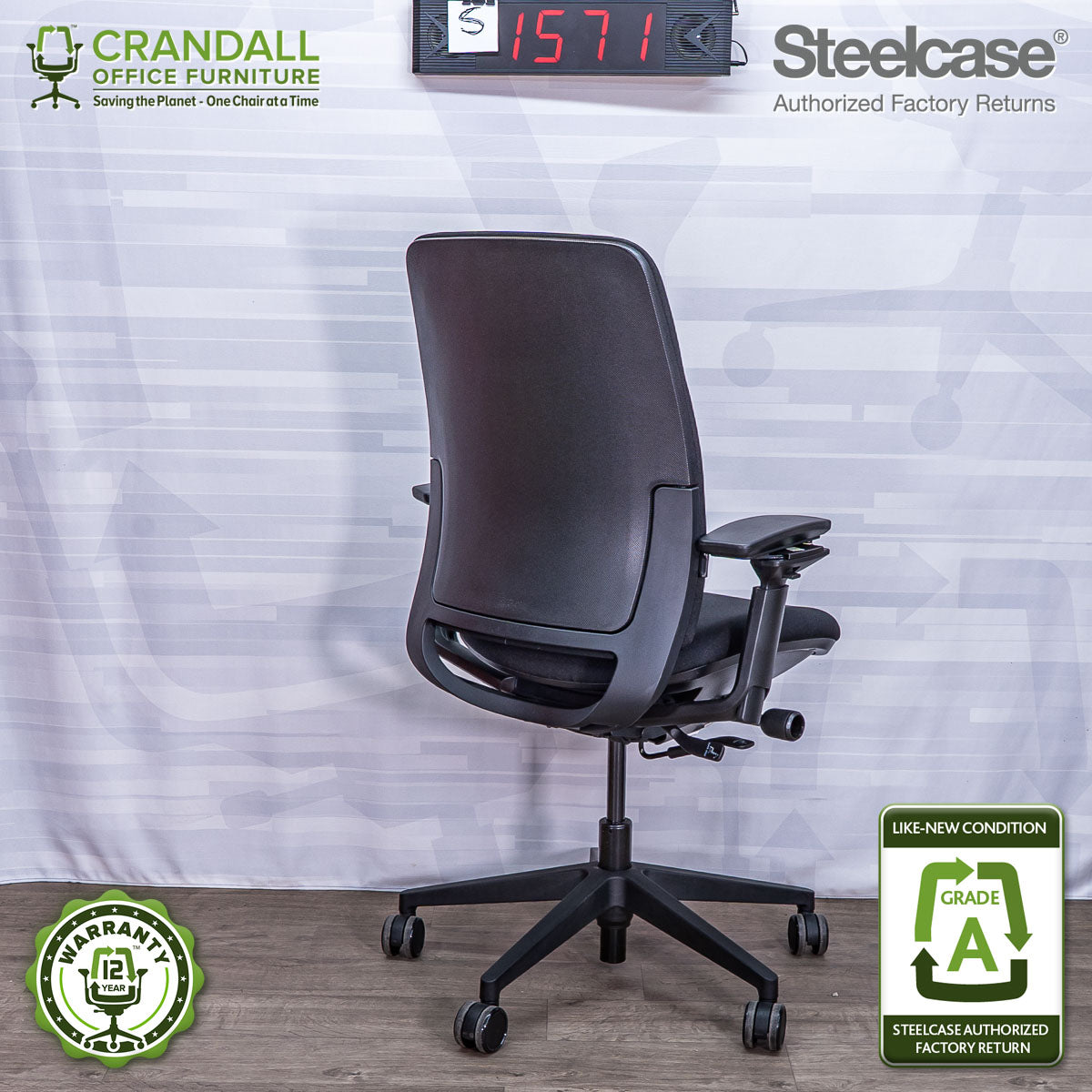 S-1571 - Steelcase Amia  - Grade A