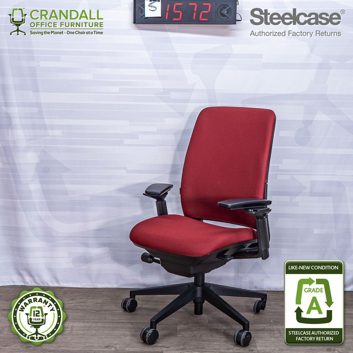 S-1572 - Steelcase Amia  - Grade A