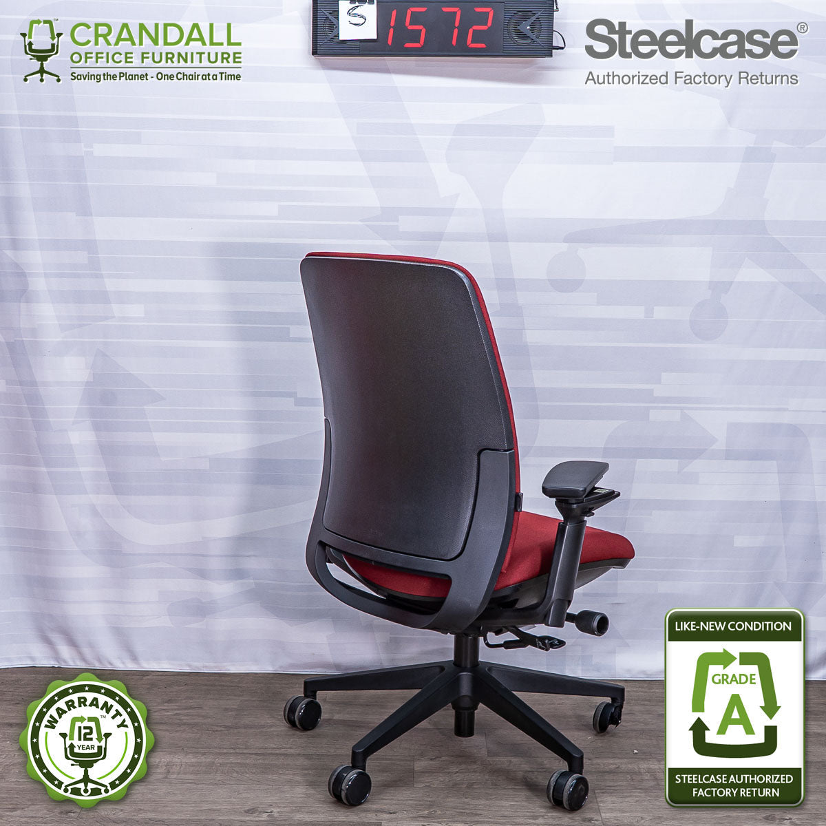 S-1572 - Steelcase Amia  - Grade A