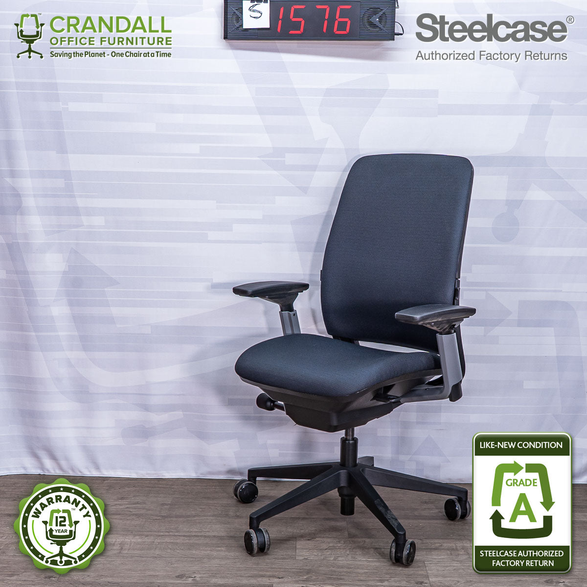 S-1576 - Steelcase Amia  - Grade A