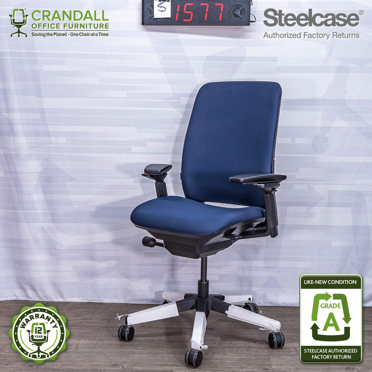 S-1577 - Steelcase Amia  - Grade A