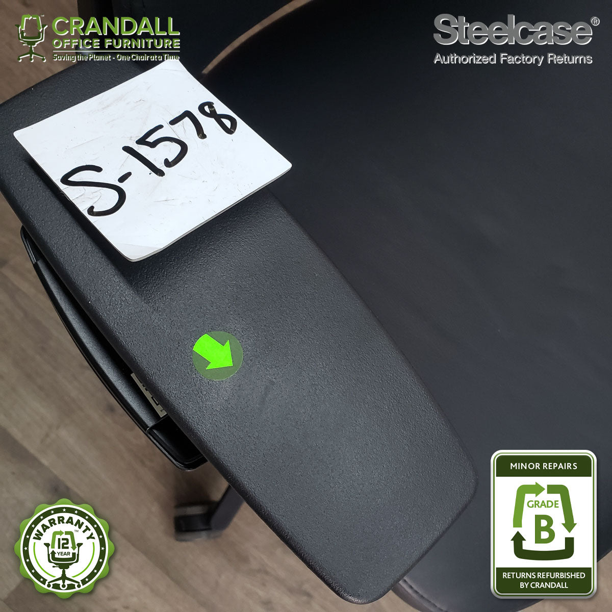 S-1578 - Steelcase Amia  - Grade B
