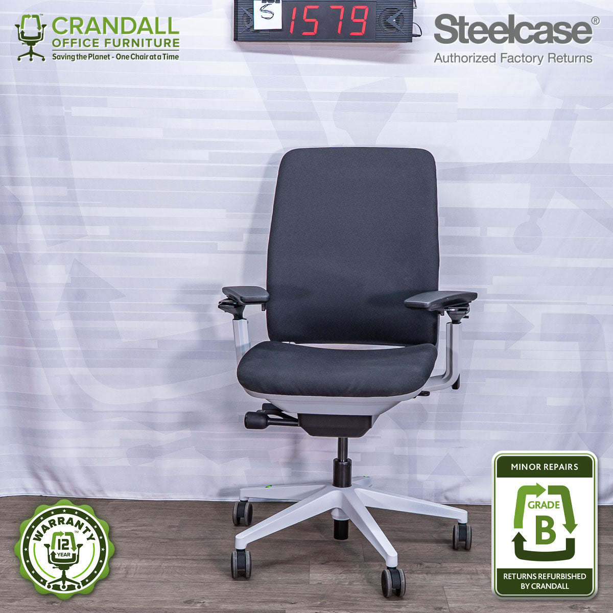 S-1579 - Steelcase Amia  - Grade B