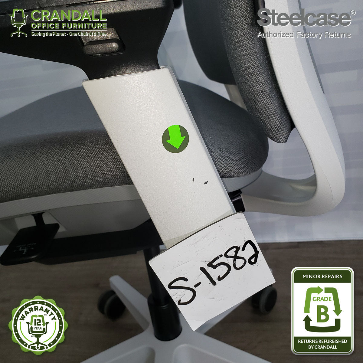 S-1582 - Steelcase Amia  - Grade B