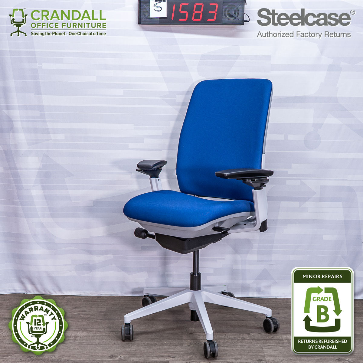 S-1583 - Steelcase Amia  - Grade B