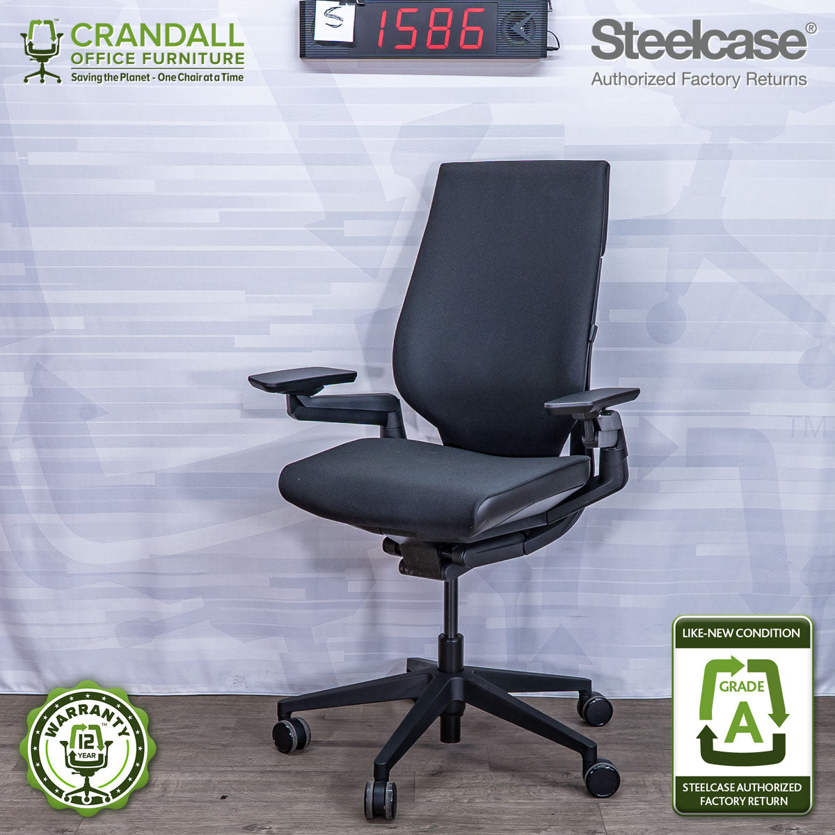 S-1586 - Steelcase Gesture  - Grade A