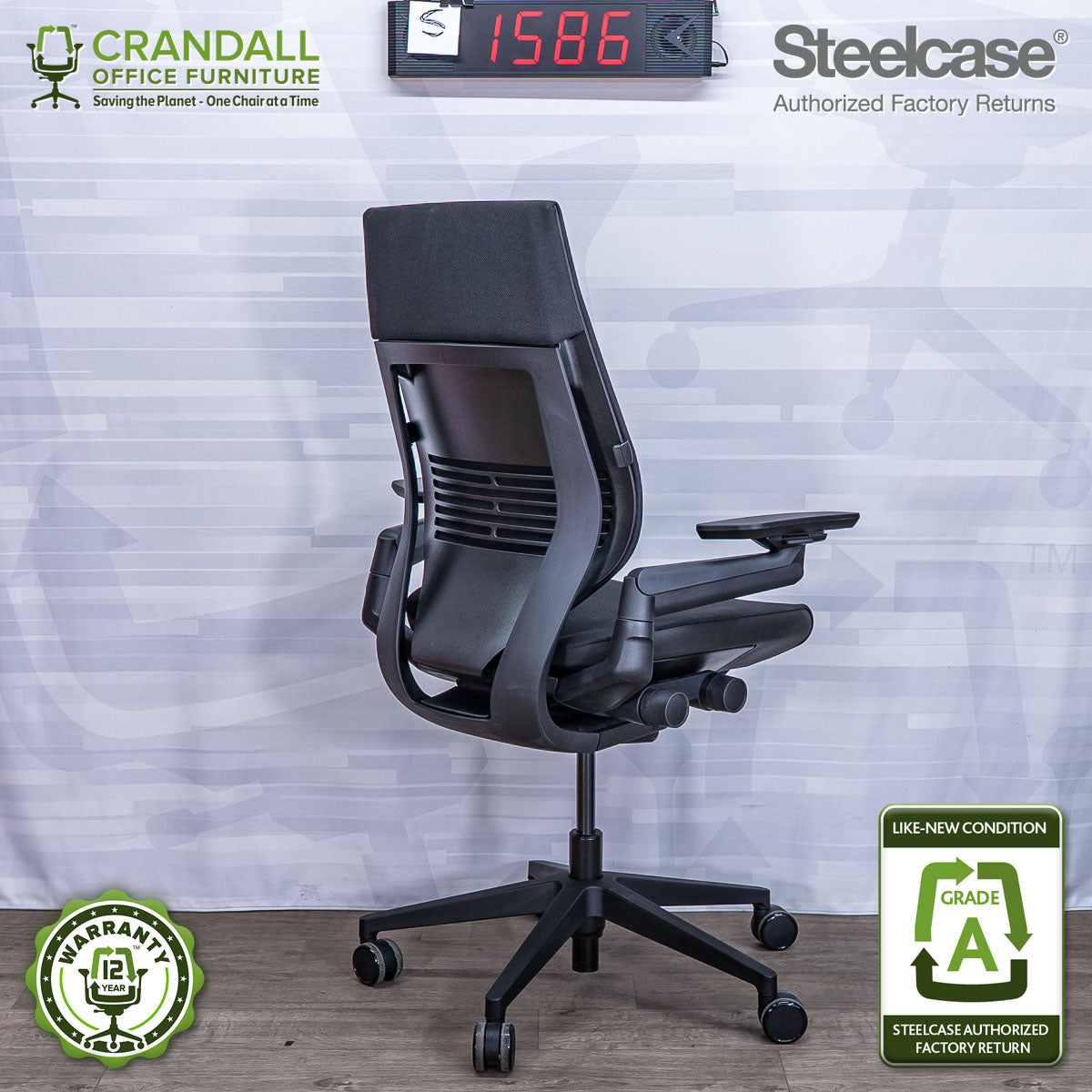 S-1586 - Steelcase Gesture  - Grade A