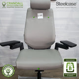 S-1590 - Steelcase Gesture with Headrest  - Grade B