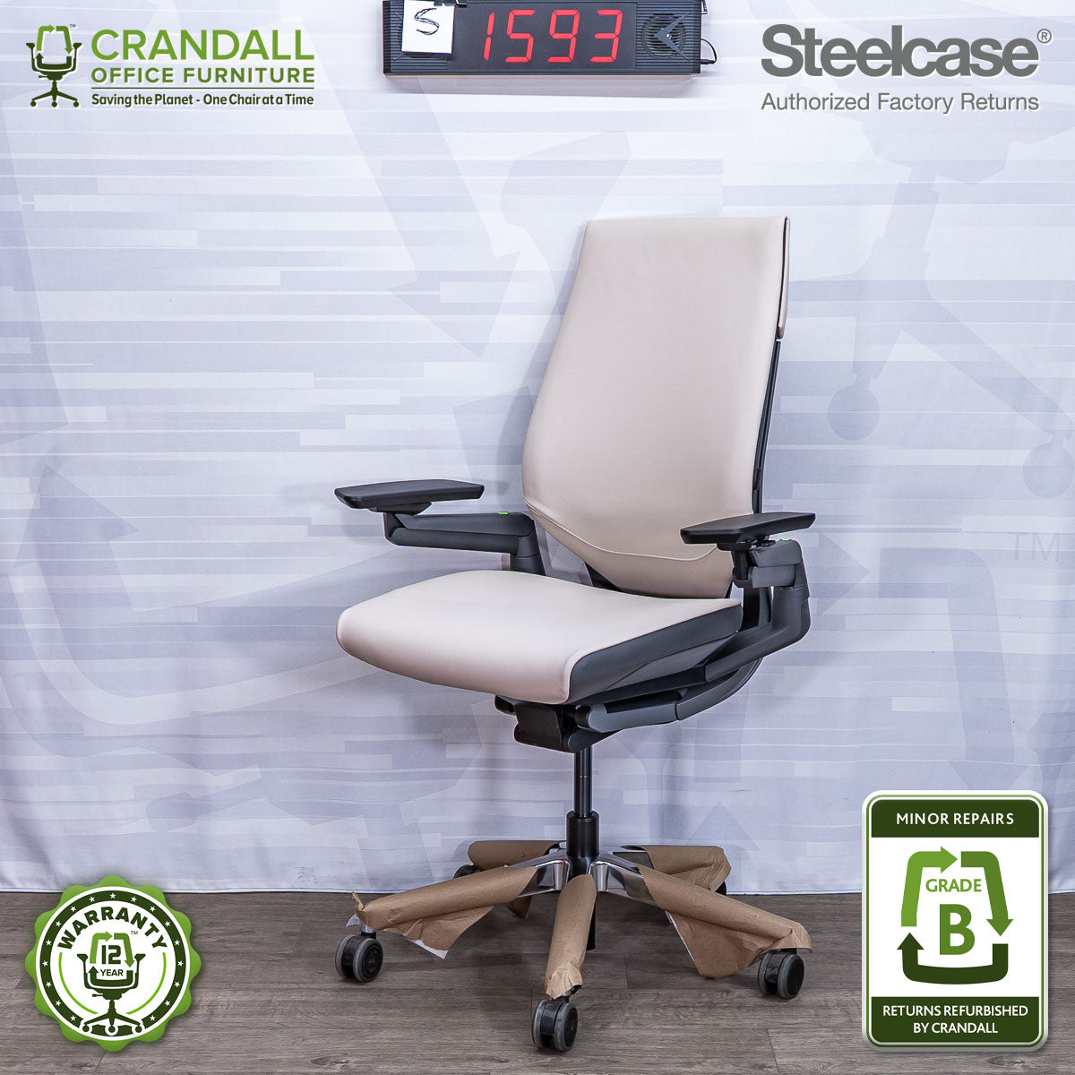 S-1593 - Steelcase Gesture  - Grade B