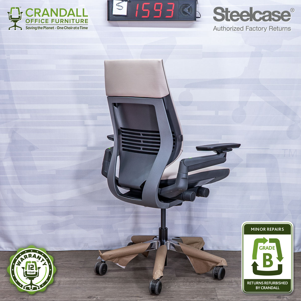 S-1593 - Steelcase Gesture  - Grade B