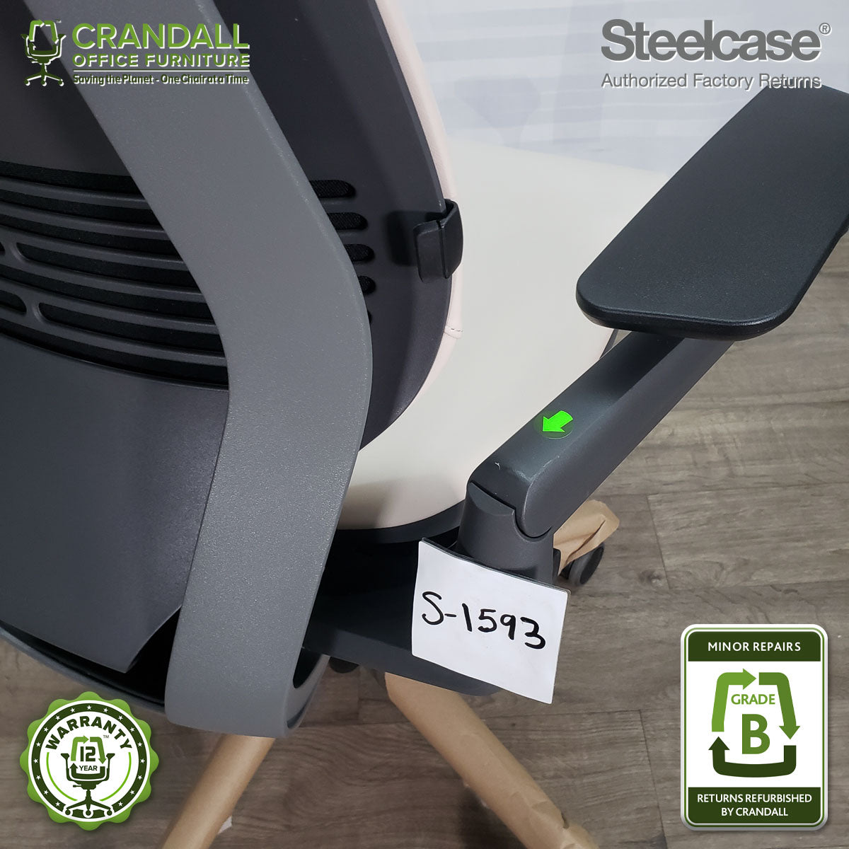 S-1593 - Steelcase Gesture  - Grade B