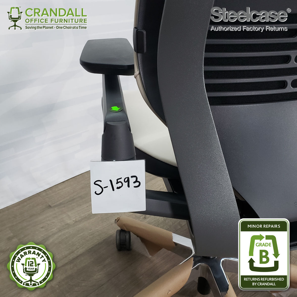 S-1593 - Steelcase Gesture  - Grade B
