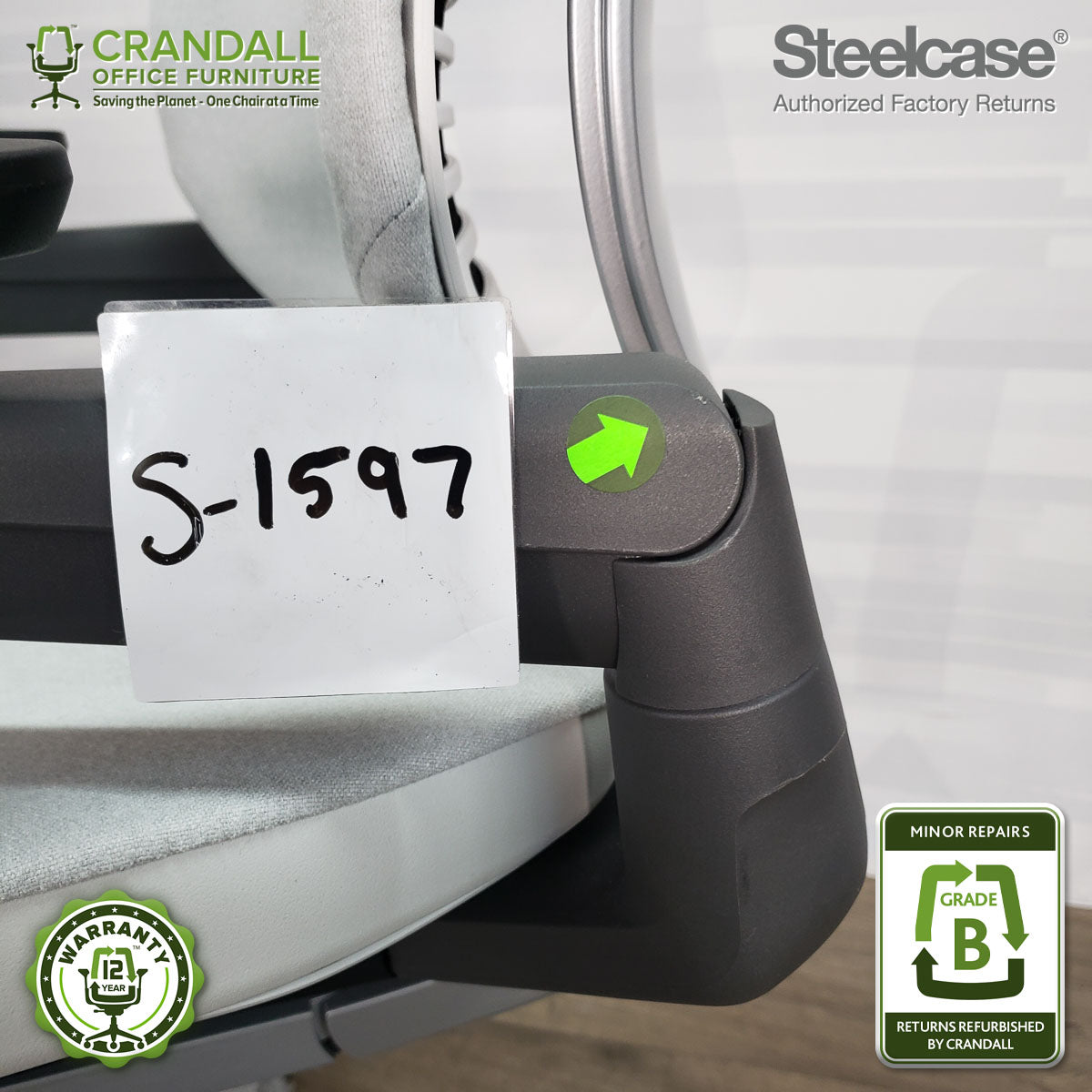 S-1597 - Steelcase Gesture  - Grade B