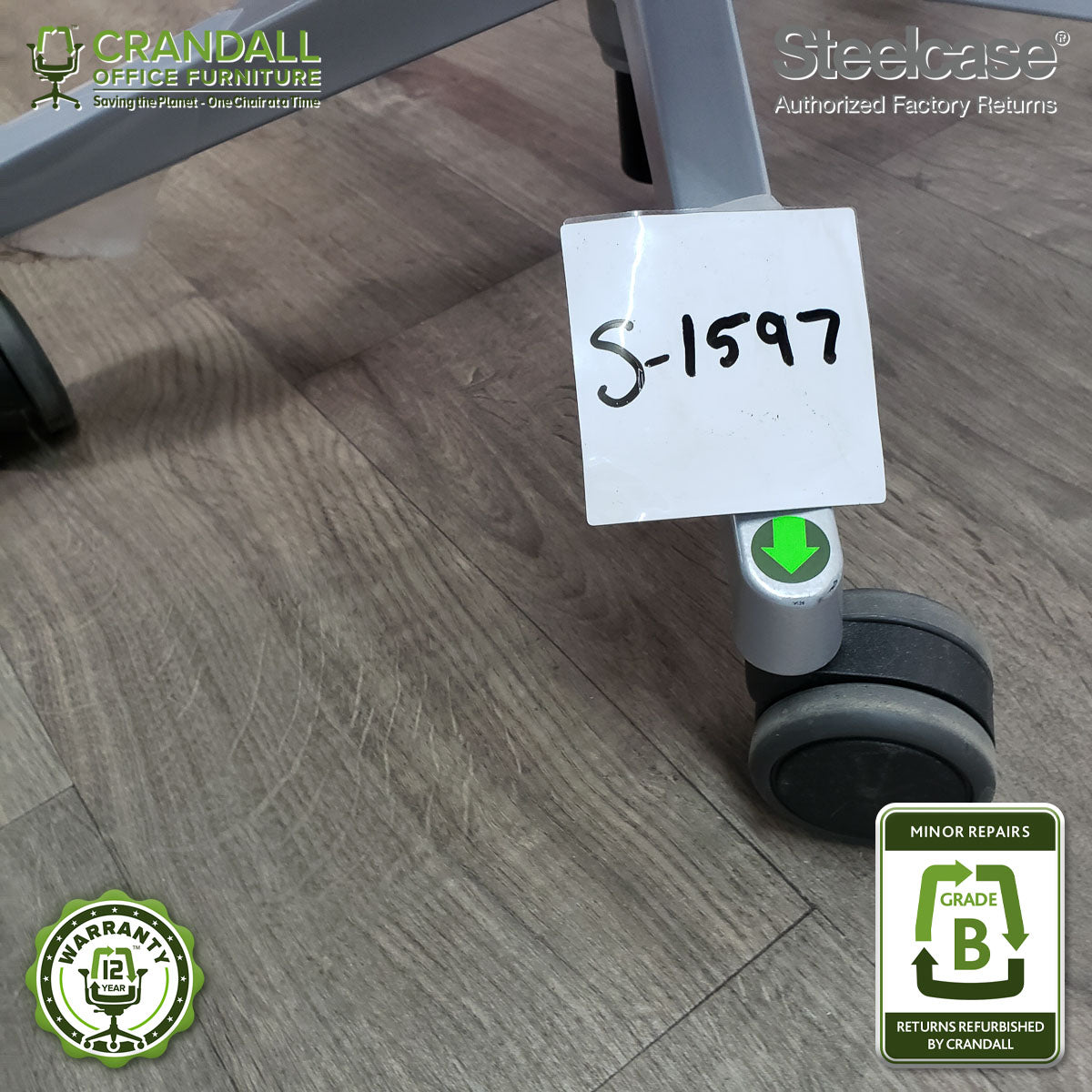 S-1597 - Steelcase Gesture  - Grade B