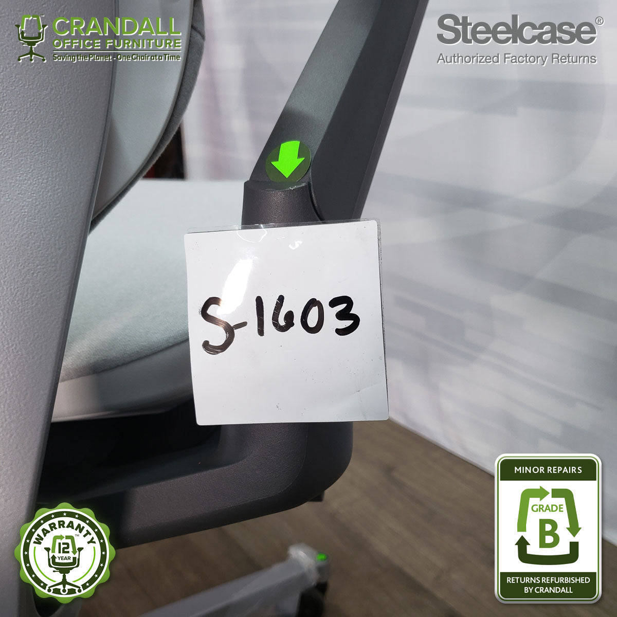 S-1603 - Steelcase Gesture  - Grade B