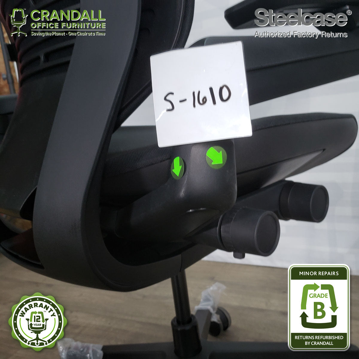 S-1610 - Steelcase Gesture  - Grade B
