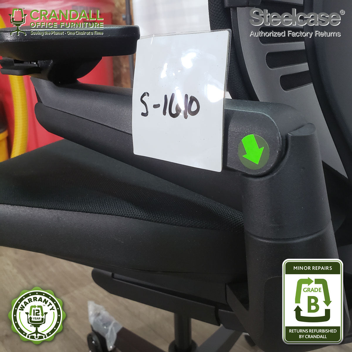 S-1610 - Steelcase Gesture  - Grade B