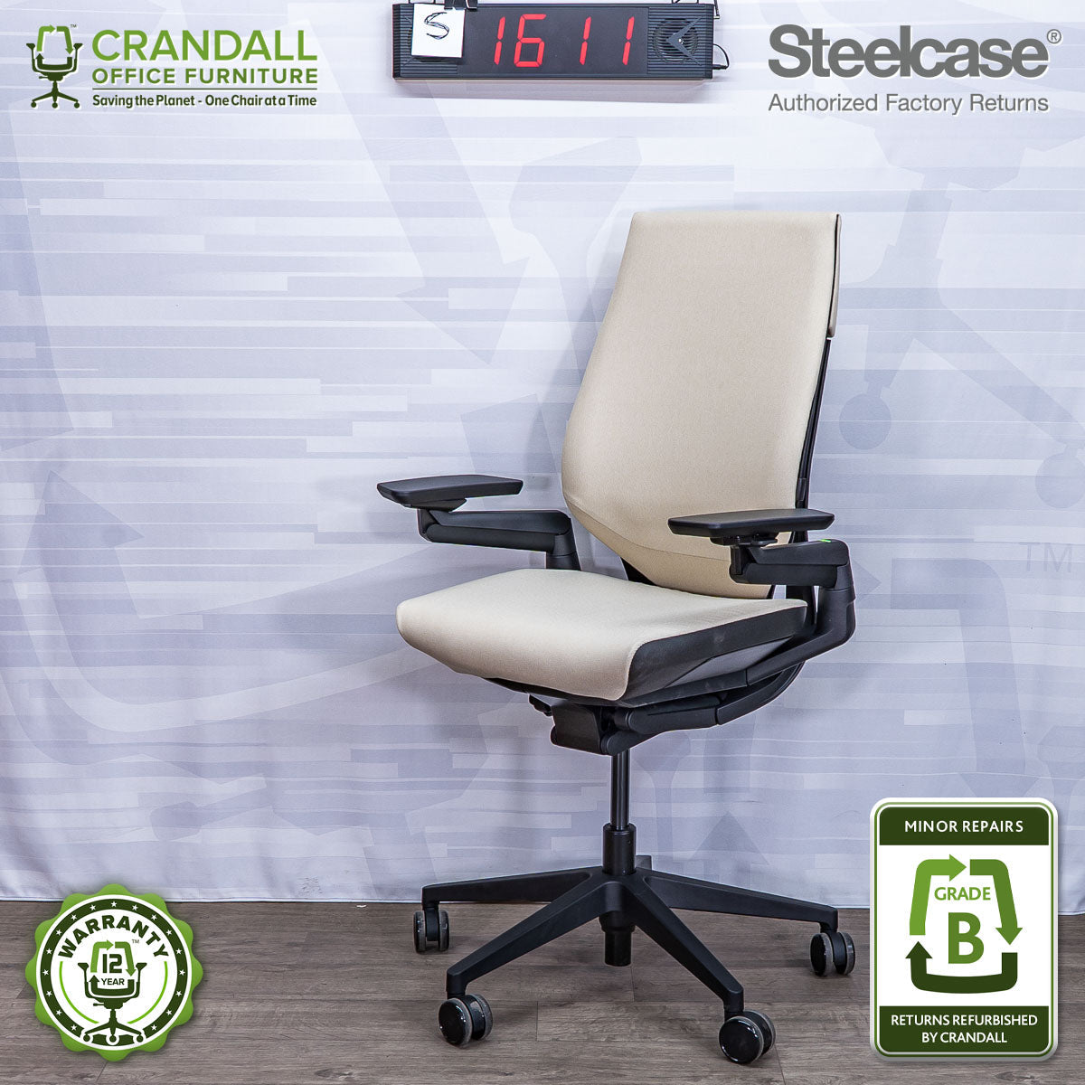 S-1611 - Steelcase Gesture  - Grade B