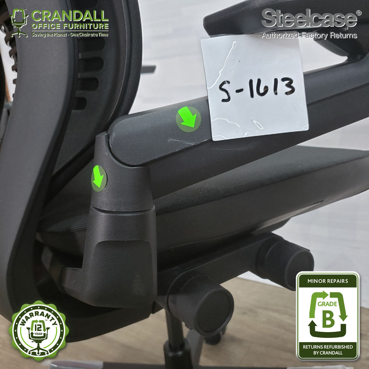 S-1613 - Steelcase Gesture  - Grade B