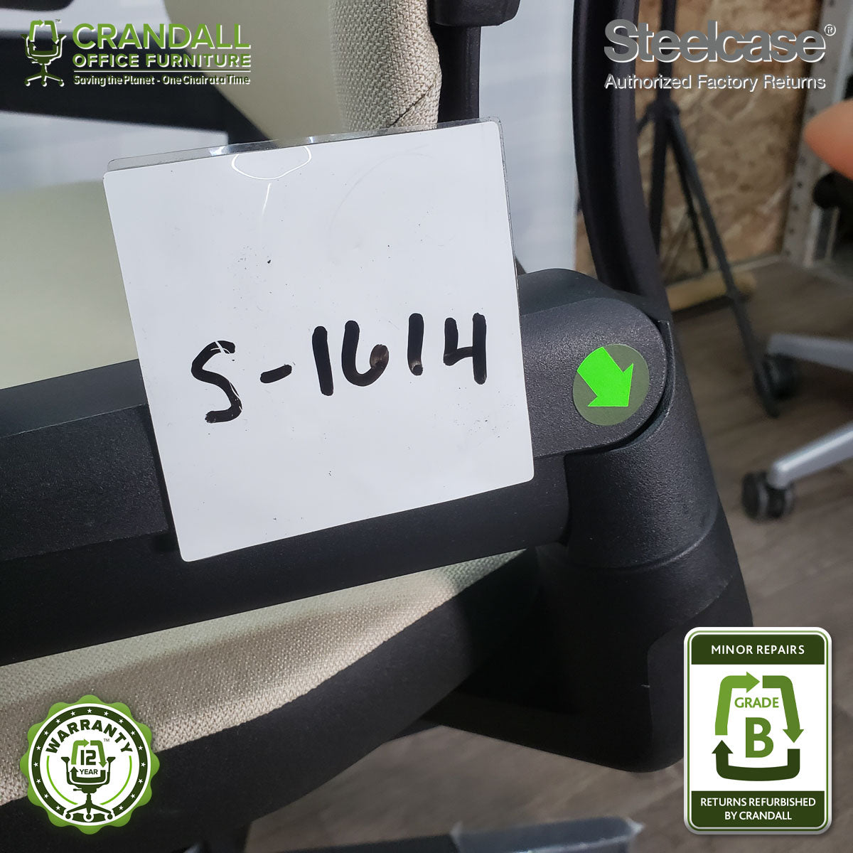 S-1614 - Steelcase Gesture  - Grade B